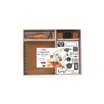 Kit Graine Créative linogravure de 10 pièces