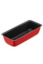 Moule à cake rectangulaire Tefal Chandeleur  J5797202 26 cm Rouge