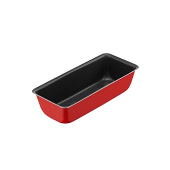 Moule à cake rectangulaire Tefal Chandeleur  J5797202 26 cm Rouge