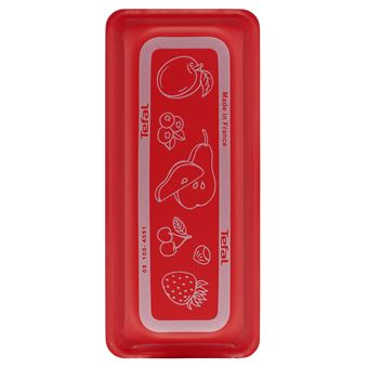 Moule à cake rectangulaire Tefal Chandeleur  J5797202 26 cm Rouge