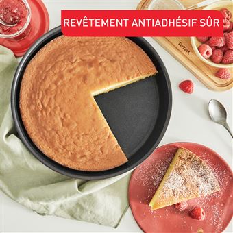 Moule à cake rectangulaire Tefal Chandeleur  J5797202 26 cm Rouge