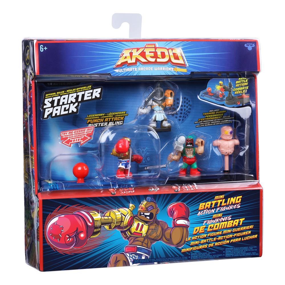 Petite Figurine Akedo Pack Starter Powerstorm Power Punch - Jeu de  stratégie - à la Fnac