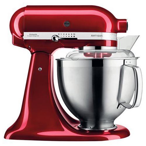 Robot pâtissier KitchenAid Artisan Premium 5KSM185PSECA 300 W Rouge Pomme d'amour