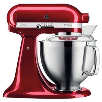 Robot pâtissier KitchenAid Artisan Premium 5KSM185PSECA 300 W Rouge Pomme d'amour
