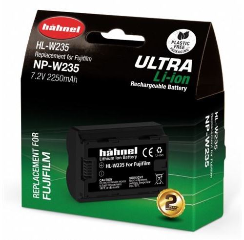 Batterie Hahnel Ultra NP-W235 pour Fujifilm X-T4, GFX 100s, GFX 50sII