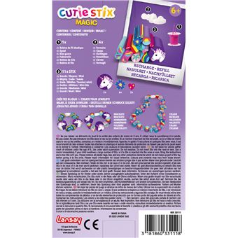 Jeu créatif Lansay Cutie Stix Recharge Magique