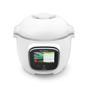 Multicuiseur Intelligent Moulinex Haute Pression Cookeo Touch Ce90110 1600 W Blanc Achat Prix Fnac