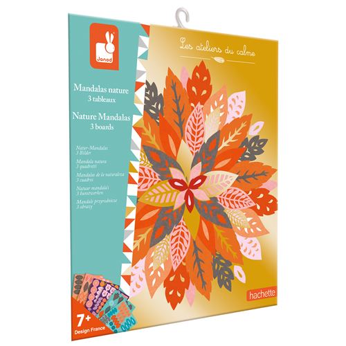 3 Mandalas Nature Janod Les Ateliers du Calme
