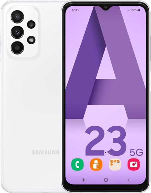 SAMSUNG Smartphone SAMSUNG GALAXY A23 5G 4 64GB WHITE - Smartphone