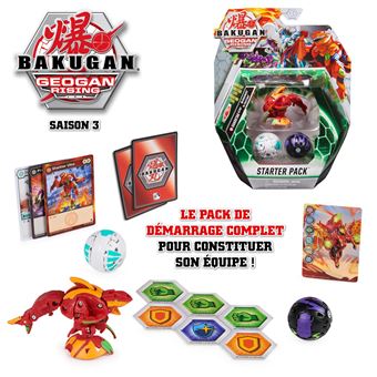 Starter Pack Bakugan Saison 3 Modèle aléatoire