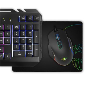 Pack Gaming Clavier + Souris + Tapis de souris Spirit Of Gamer PRO-MK5