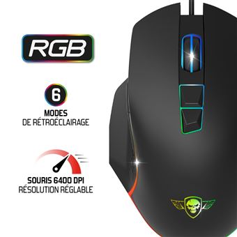 Pack Gaming Clavier + Souris + Tapis de souris Spirit Of Gamer PRO-MK5