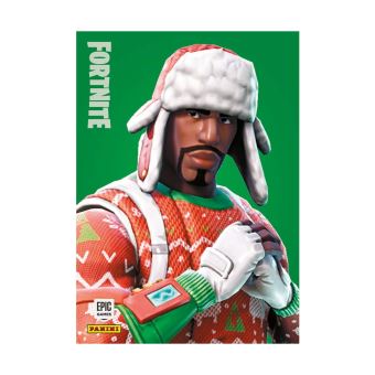 Panini Fortnite Lot d'autocollants pour cadre doré