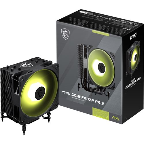 Ventilateur PC MSI MAG COREFROZR AA13 ARGB 120 mm noir