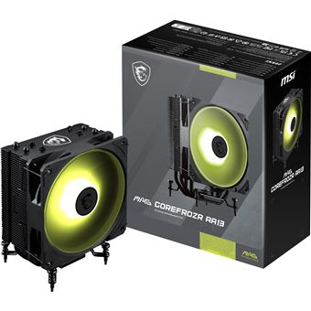 Ventilateur Processeur MSI MAG COREFROZR AA13 ARGB 120 mm noir - 1