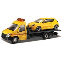 Camion depanneuse avec Alfa Romeo Mito 1:43 Bburago Jaune