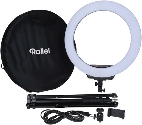 Anneau lumineux Rollei à LED RL119 bicolore