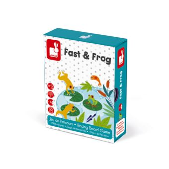 Jeu de parcours Janod Fast et frog