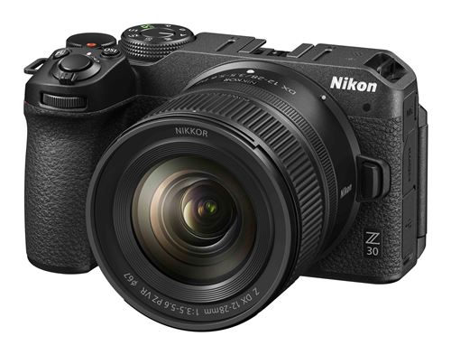 Appareil photo hybride Nikon Z30 + Z DX 12-28mm f/3.5-5.6 PZ VR noir