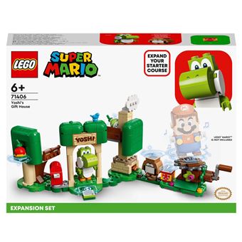 LEGO® Super Mario™ 71406 Ensemble d’extension La maison cadeau de Yoshi