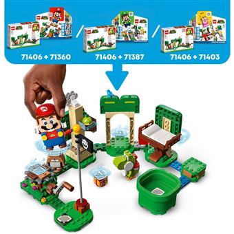 LEGO® Super Mario™ 71406 Ensemble d’extension La maison cadeau de Yoshi