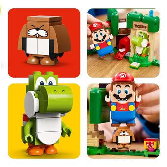 LEGO® Super Mario™ 71406 Ensemble d’extension La maison cadeau de Yoshi