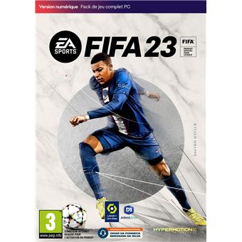 Código PC FIFA 23 en una caja