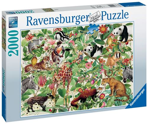 Puzzle 2000 Pièces Ravensburger Jungle