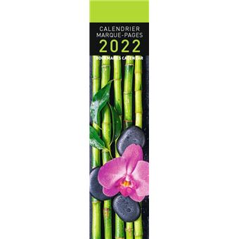 Calendrier Pictura 2022 Marque-Page Zen