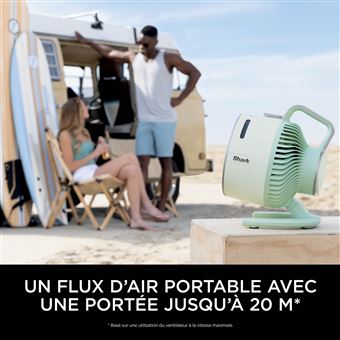 Ventilateur brumisateur Shark Flex Breeze HydroGo FA050EU Menthe