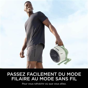 Ventilateur brumisateur Shark Flex Breeze HydroGo FA050EU Menthe