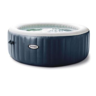 Spa gonflable PureSpa Blue Navy rond Bulles 6 places - Intex