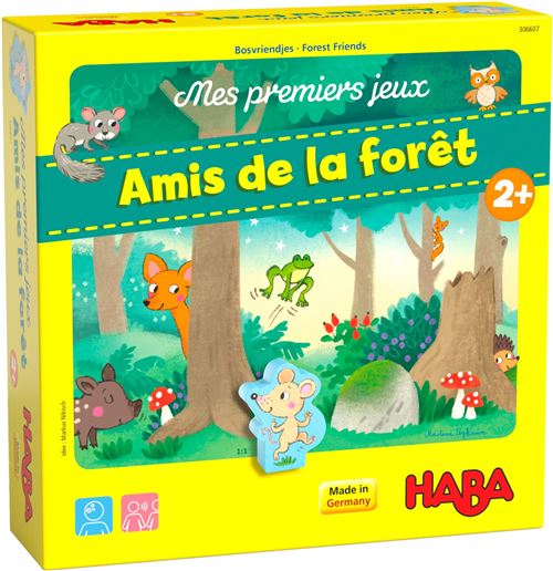 Jeu de soci&eacute;t&eacute; Haba Mes premiers jeux amis de la f&ocirc;ret 