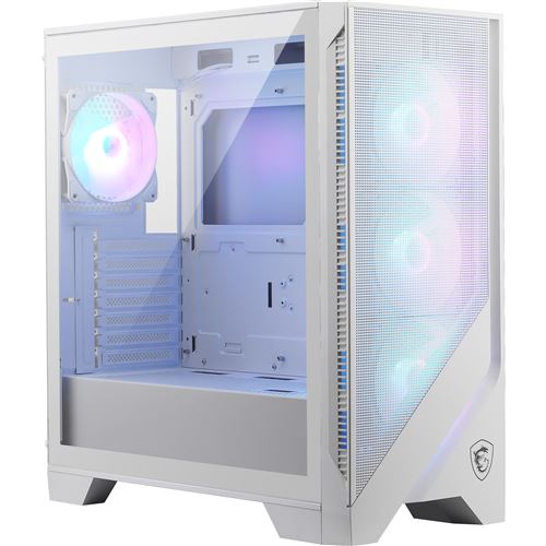 MSI MAG FORGE 320R AIRFLOW moyen tour ARGB avec panneau latéral verre trempé