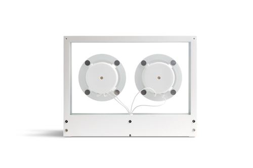 Enceinte sans fil Bluetooth Transparent Small Blanc