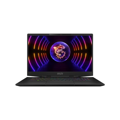 PC Portable Gaming MSI Stealth 17 Studio A13VH-004FR 17,3" Intel Core i9 32 Go RAM 2 To SSD Nvidia GeForce RTX 4080 TGP 105W Noir