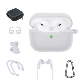 Kit accessoires On Earz Mobile Gear 7 en 1 pour Apple AirPods Pro Blanc