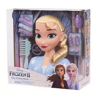IMC Toys La Reine des Neiges - Tête à coiffer Elsa Luxe Musicale