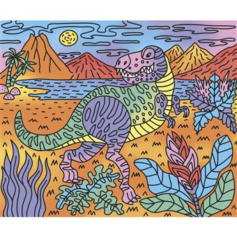 Peinture Janod Magique dinosaures