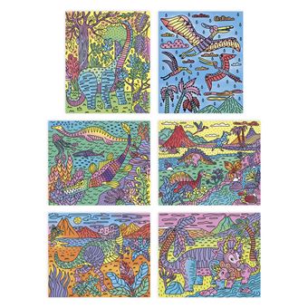 Peinture Janod Magique dinosaures
