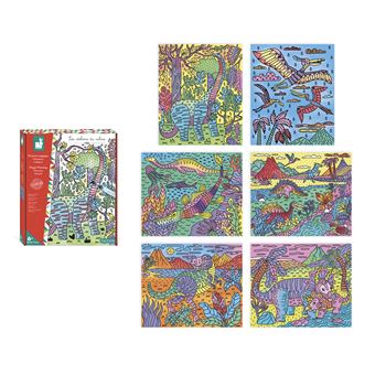 Peinture Janod Magique dinosaures