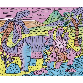 Peinture Janod Magique dinosaures