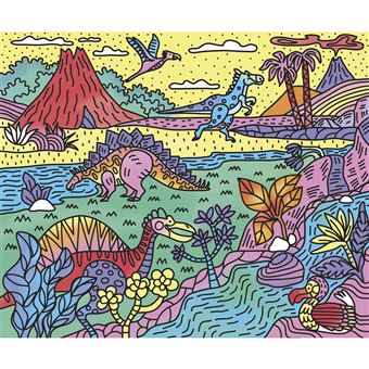 Peinture Janod Magique dinosaures