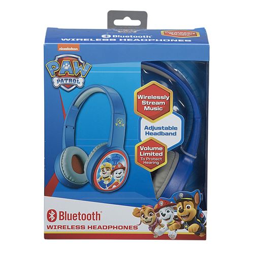 Jeu éducatif et électronique Ekids Casque Bluetooth Kidsafe Bluetooth Pat'Patrouille