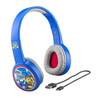 Jeu éducatif et électronique Ekids Casque Bluetooth Kidsafe Bluetooth Pat'Patrouille