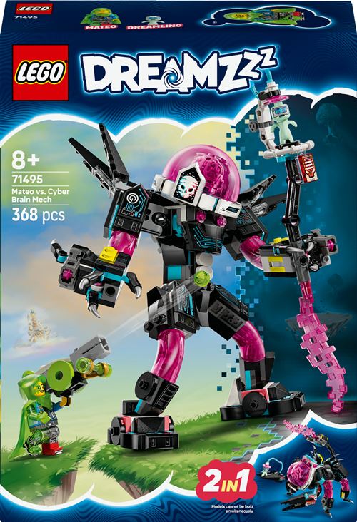 Lego Dreamzzz Lego® Dreamzzz™ 71495 Mateo Contre Le Robot Cyber Cerveau