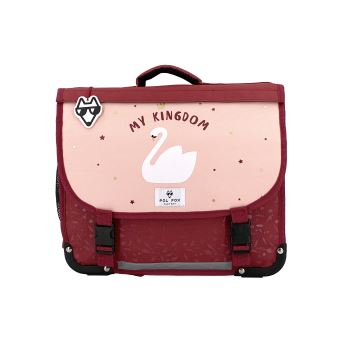 Cartable Pol Fox Factory My Kingdom 38 cm Rouge