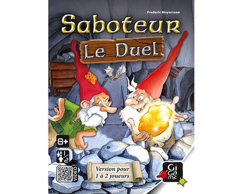 Boite de Jeu d'ambiance Gigamic Saboteur Le Duel