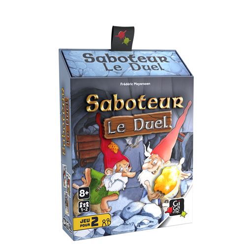 Boite de Jeu d'ambiance Gigamic Saboteur Le Duel