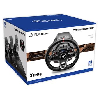 Volant Thrustmaster T248 pour PS5, PS4 et PC Noir